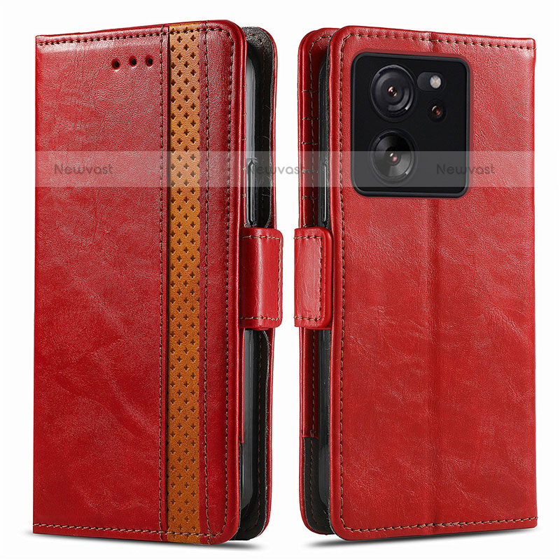 Leather Case Stands Flip Cover Holder S02D for Xiaomi Redmi K60 Ultra 5G