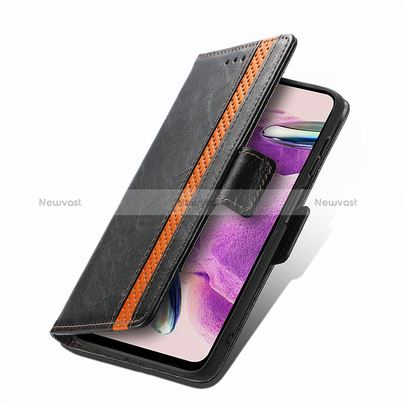 Leather Case Stands Flip Cover Holder S02D for Xiaomi Redmi Note 12S