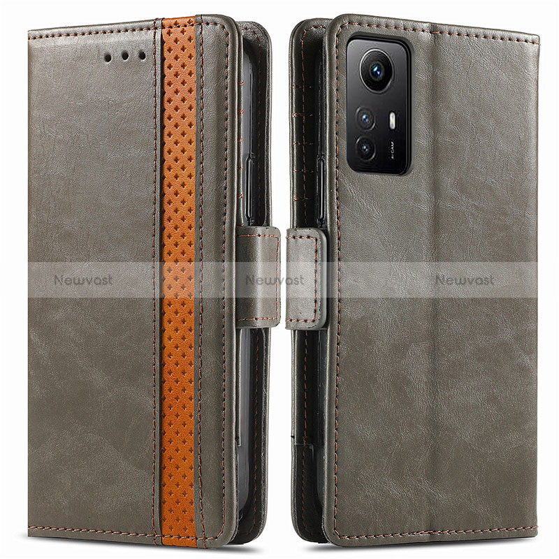 Leather Case Stands Flip Cover Holder S02D for Xiaomi Redmi Note 12S