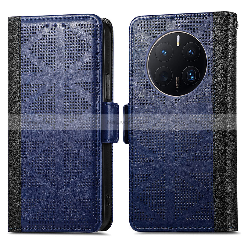 Leather Case Stands Flip Cover Holder S03D for Huawei Mate 50 Pro