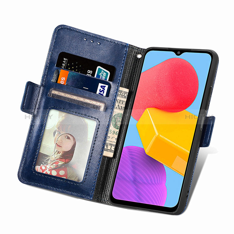 Leather Case Stands Flip Cover Holder S03D for Samsung Galaxy F13 4G
