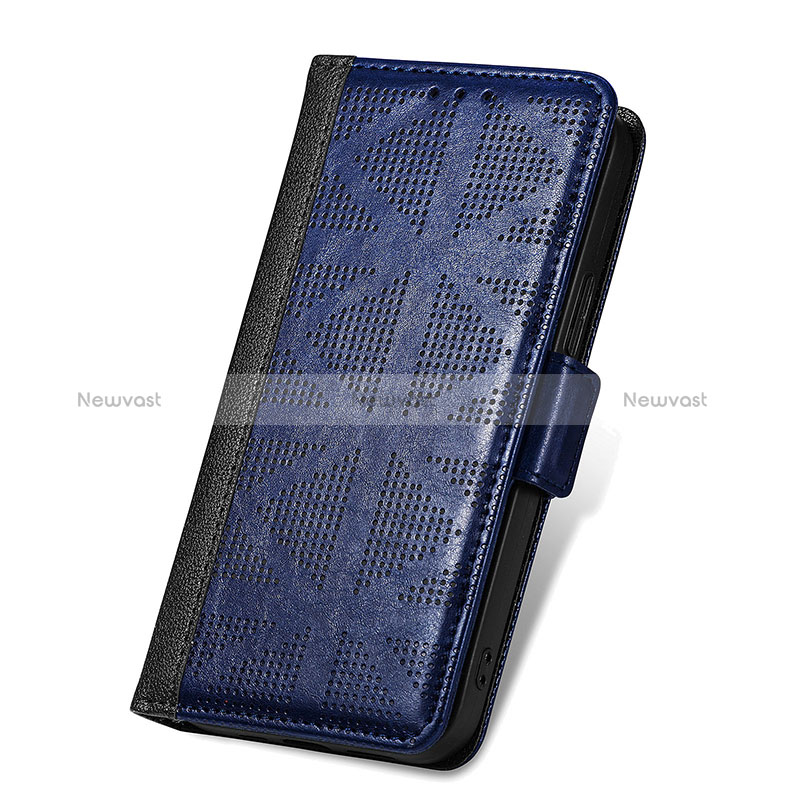 Leather Case Stands Flip Cover Holder S03D for Samsung Galaxy M23 5G