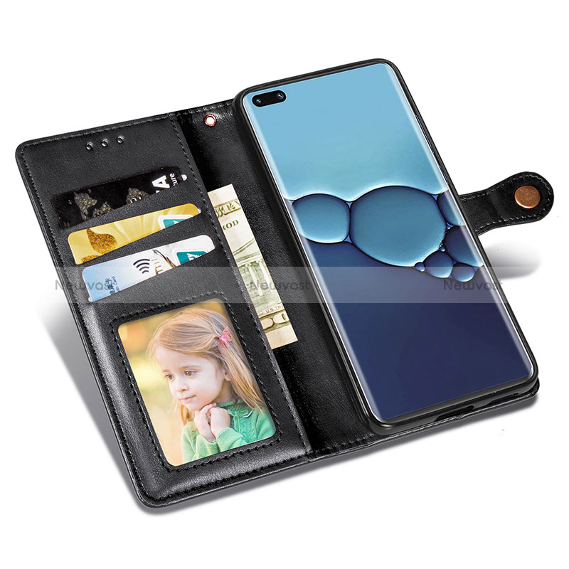 Leather Case Stands Flip Cover Holder S05D for Huawei P40 Pro