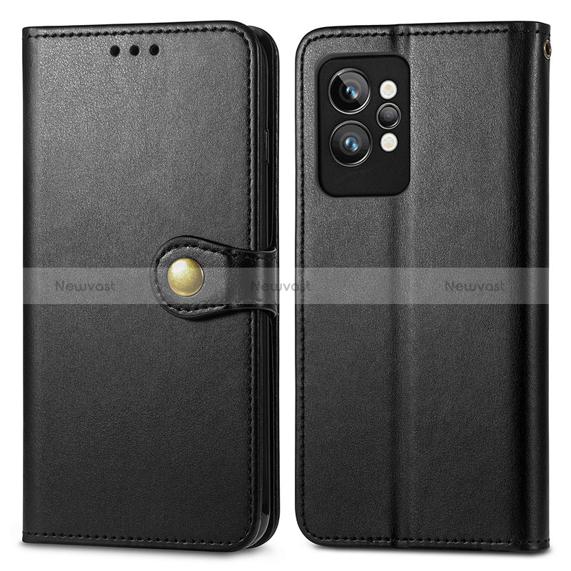 Leather Case Stands Flip Cover Holder S05D for Realme GT2 Pro 5G