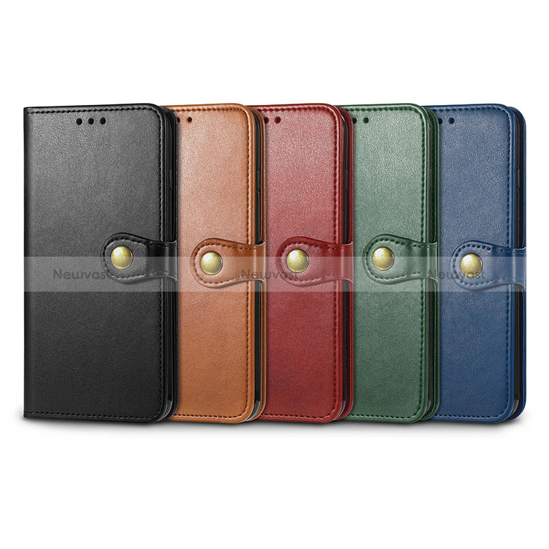 Leather Case Stands Flip Cover Holder S05D for Samsung Galaxy A03 Core