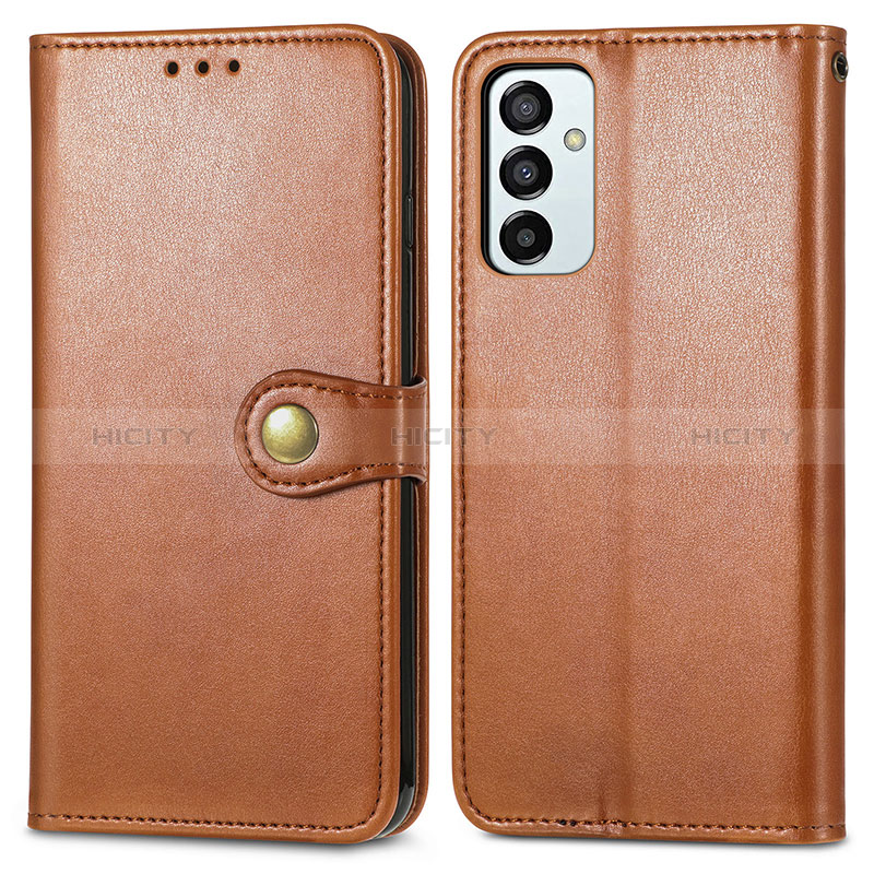 Leather Case Stands Flip Cover Holder S05D for Samsung Galaxy F23 5G