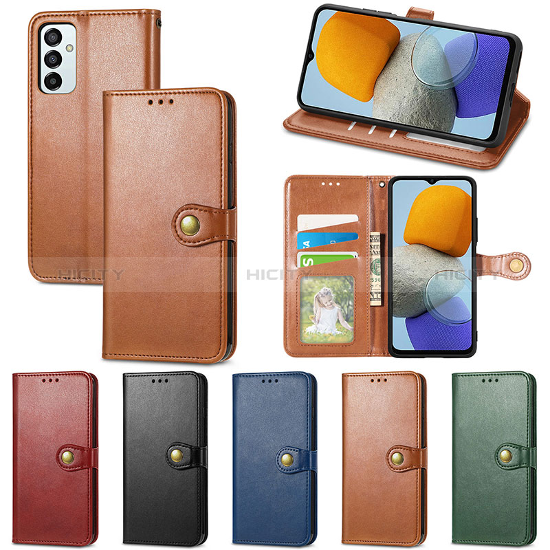 Leather Case Stands Flip Cover Holder S05D for Samsung Galaxy F23 5G