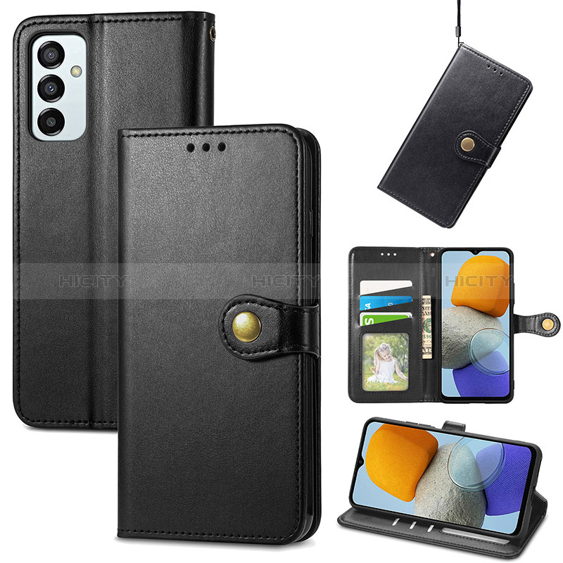 Leather Case Stands Flip Cover Holder S05D for Samsung Galaxy F23 5G