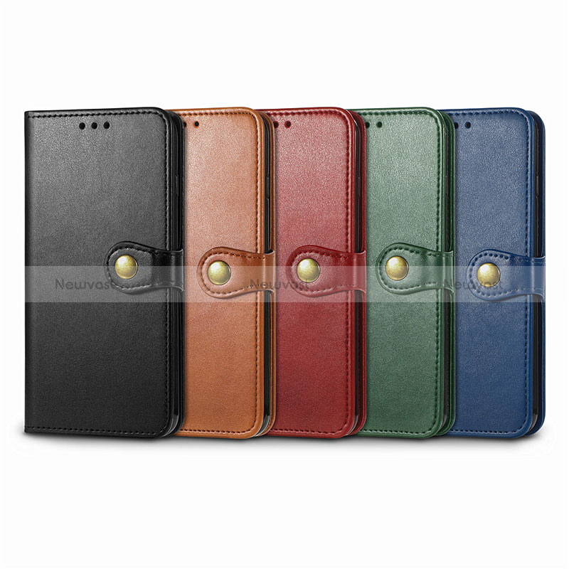 Leather Case Stands Flip Cover Holder S05D for Samsung Galaxy M02s