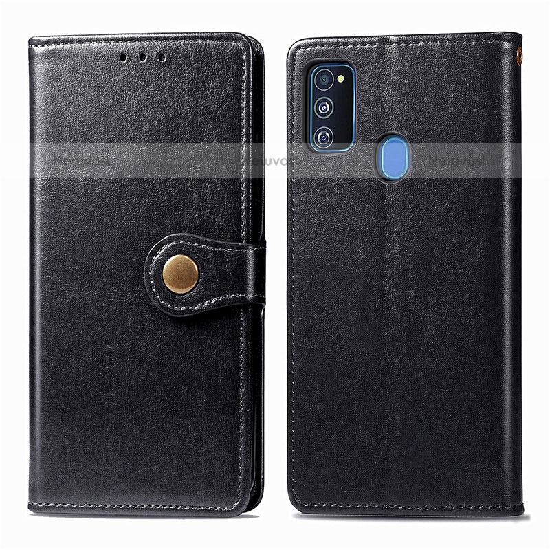 Leather Case Stands Flip Cover Holder S05D for Samsung Galaxy M30s