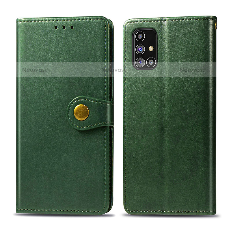 Leather Case Stands Flip Cover Holder S05D for Samsung Galaxy M31s
