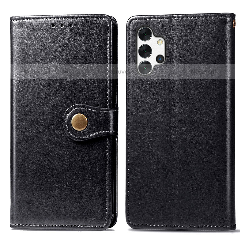 Leather Case Stands Flip Cover Holder S05D for Samsung Galaxy M32 5G