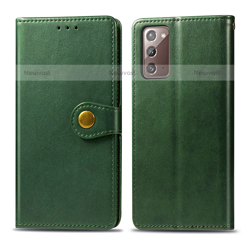 Leather Case Stands Flip Cover Holder S05D for Samsung Galaxy Note 20 5G