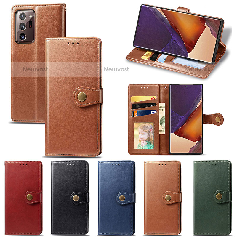 Leather Case Stands Flip Cover Holder S05D for Samsung Galaxy Note 20 Ultra 5G