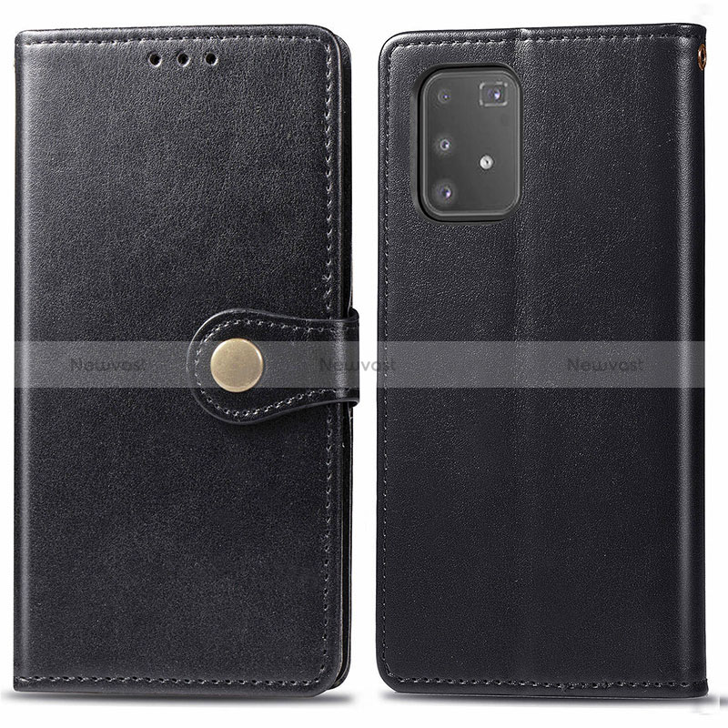 Leather Case Stands Flip Cover Holder S05D for Samsung Galaxy S10 Lite