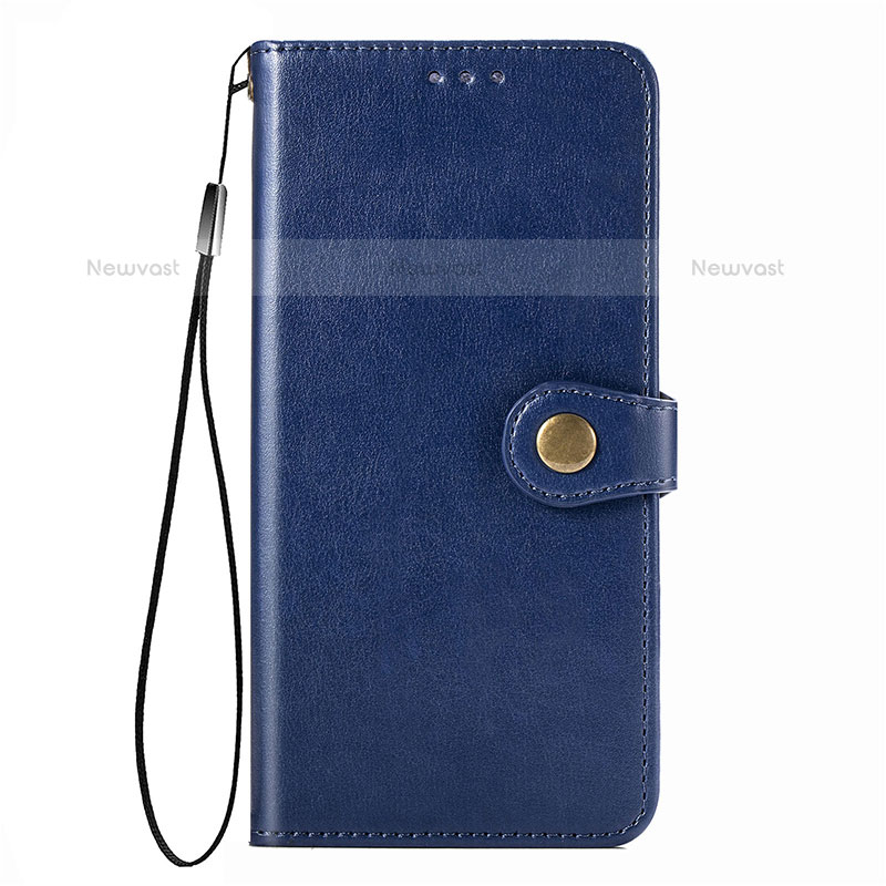 Leather Case Stands Flip Cover Holder S05D for Samsung Galaxy S21 Ultra 5G