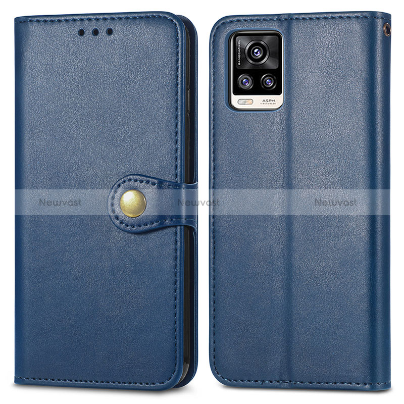 Leather Case Stands Flip Cover Holder S05D for Vivo V20
