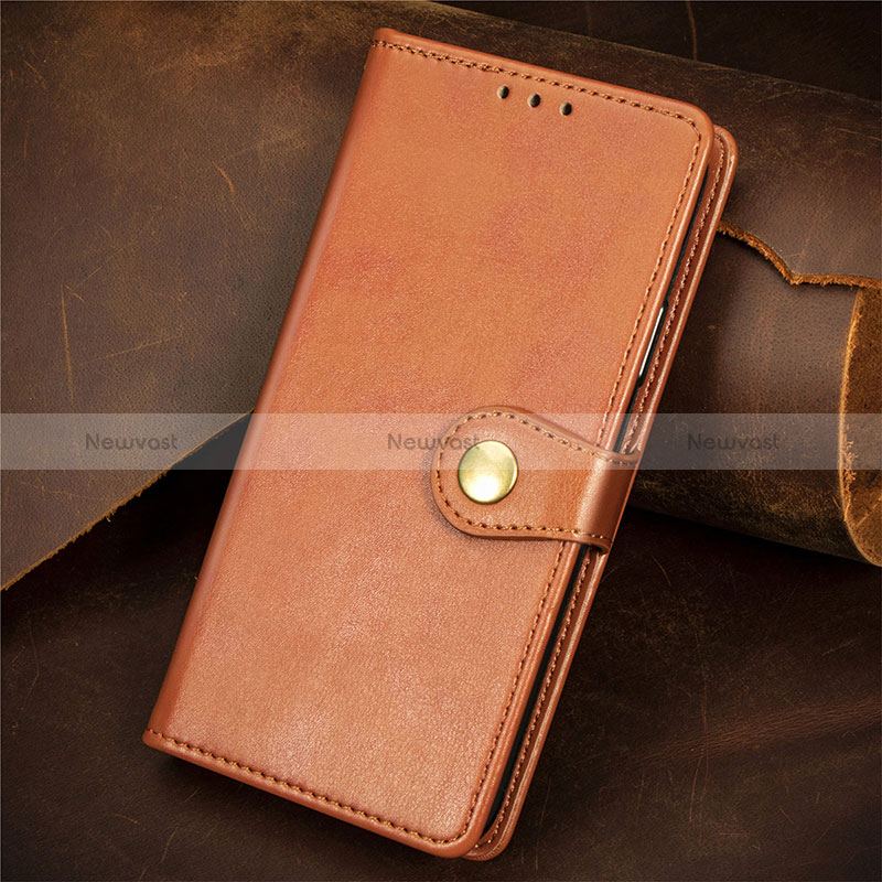 Leather Case Stands Flip Cover Holder S05D for Vivo Y33e 5G