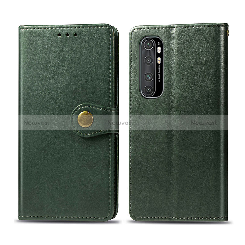 Leather Case Stands Flip Cover Holder S05D for Xiaomi Mi Note 10 Lite