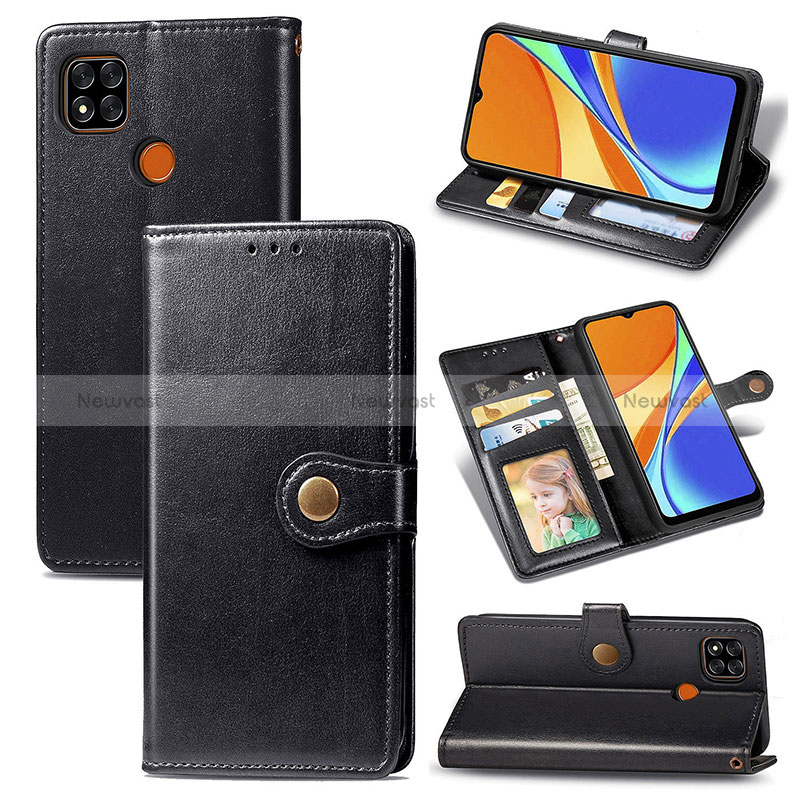 Leather Case Stands Flip Cover Holder S05D for Xiaomi POCO C31
