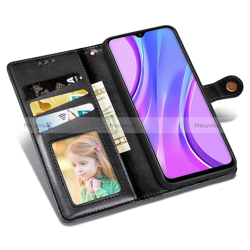 Leather Case Stands Flip Cover Holder S05D for Xiaomi Poco M2