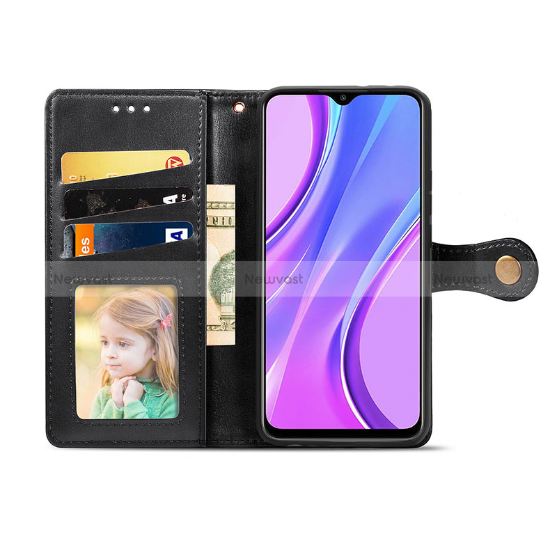 Leather Case Stands Flip Cover Holder S05D for Xiaomi Poco M2