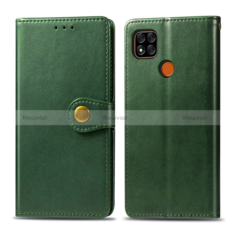 Leather Case Stands Flip Cover Holder S05D for Xiaomi Redmi 9 Activ