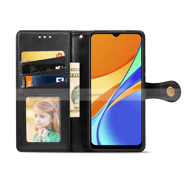 Leather Case Stands Flip Cover Holder S05D for Xiaomi Redmi 9 Activ