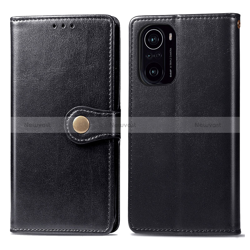 Leather Case Stands Flip Cover Holder S05D for Xiaomi Redmi K40 Pro 5G