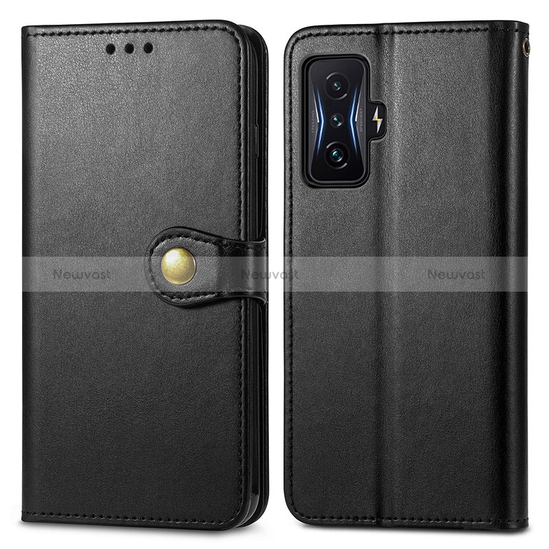 Leather Case Stands Flip Cover Holder S05D for Xiaomi Redmi K50 Gaming 5G