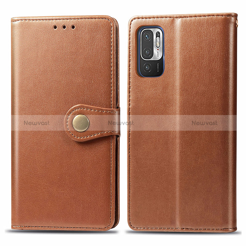 Leather Case Stands Flip Cover Holder S05D for Xiaomi Redmi Note 11 SE 5G