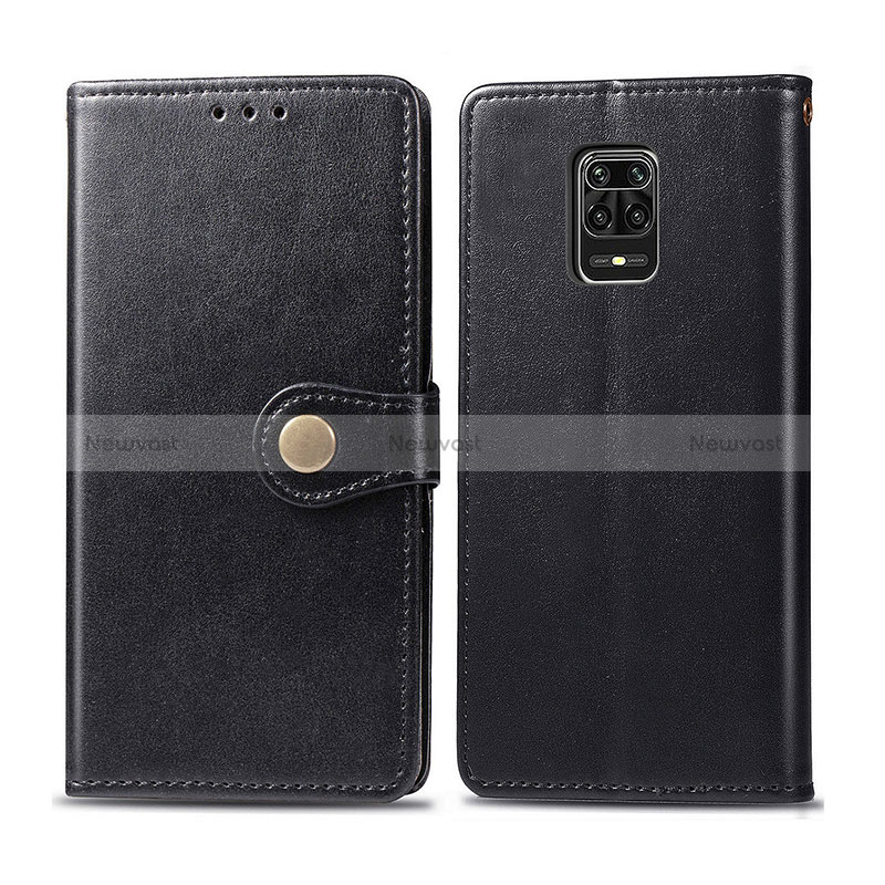 Leather Case Stands Flip Cover Holder S05D for Xiaomi Redmi Note 9S