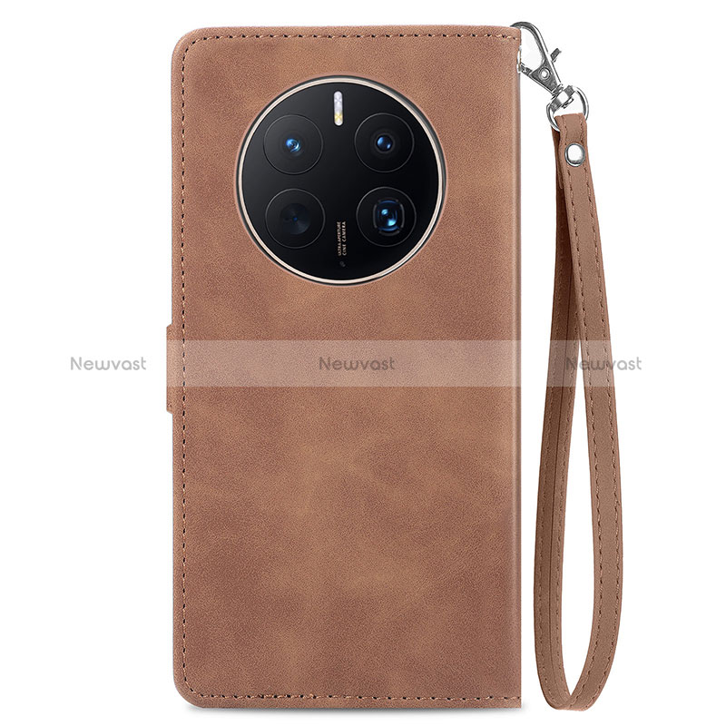 Leather Case Stands Flip Cover Holder S06D for Huawei Mate 50 Pro