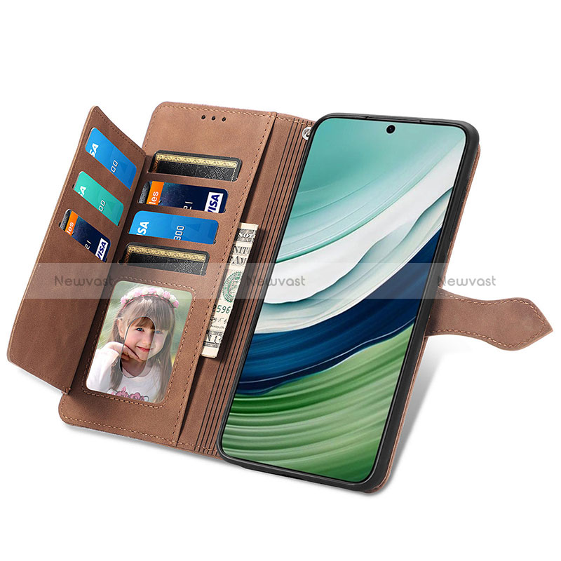 Leather Case Stands Flip Cover Holder S06D for Huawei Mate 60