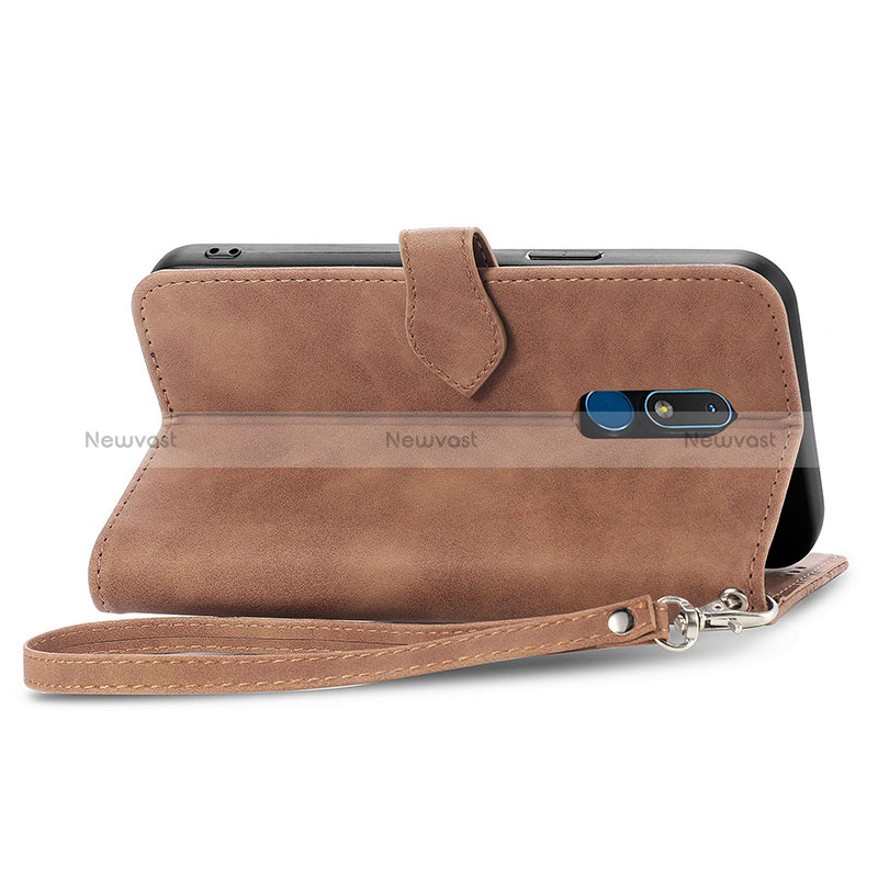 Leather Case Stands Flip Cover Holder S06D for Nokia C3