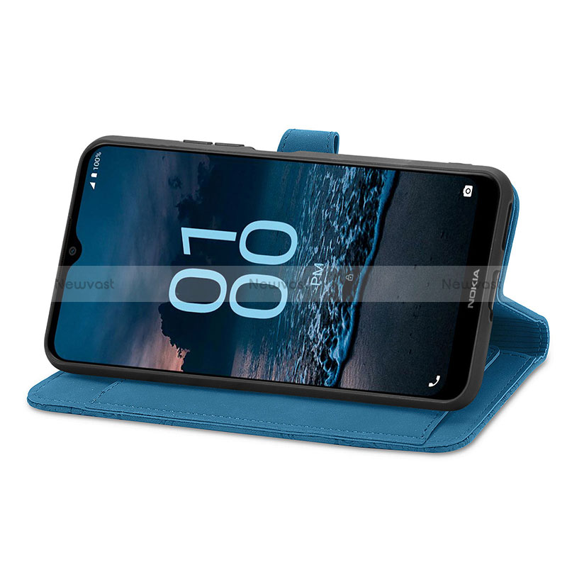 Leather Case Stands Flip Cover Holder S06D for Nokia G100