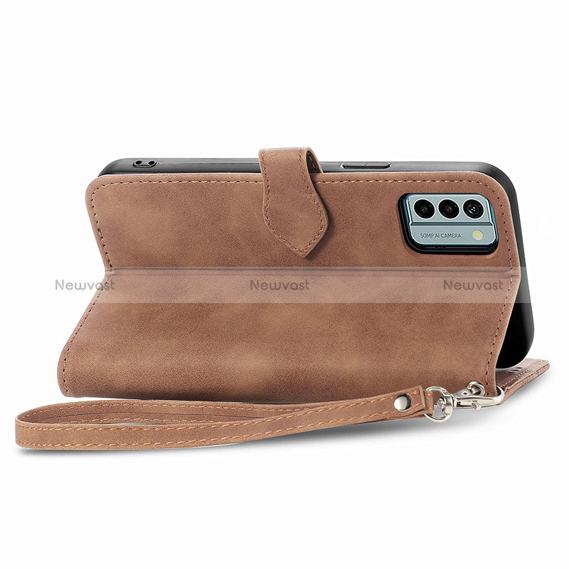 Leather Case Stands Flip Cover Holder S06D for Nokia G22