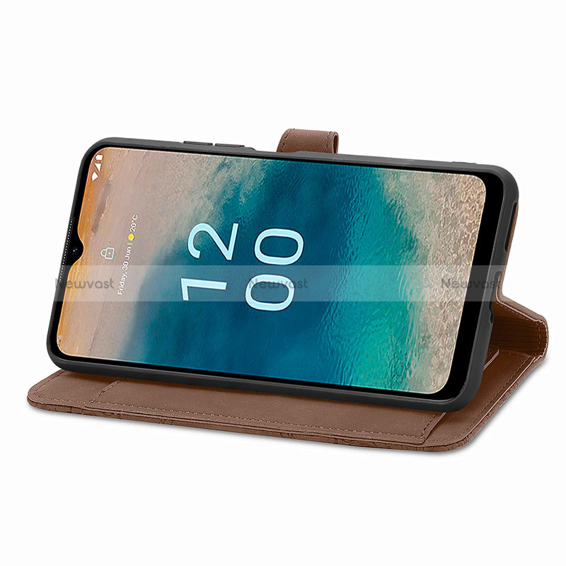 Leather Case Stands Flip Cover Holder S06D for Nokia G22