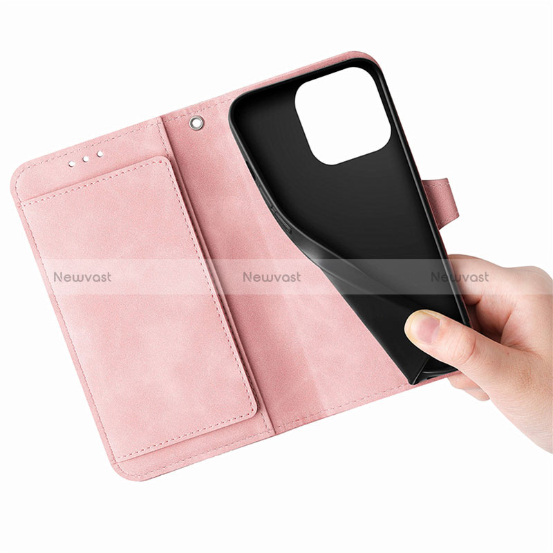 Leather Case Stands Flip Cover Holder S06D for Realme C33