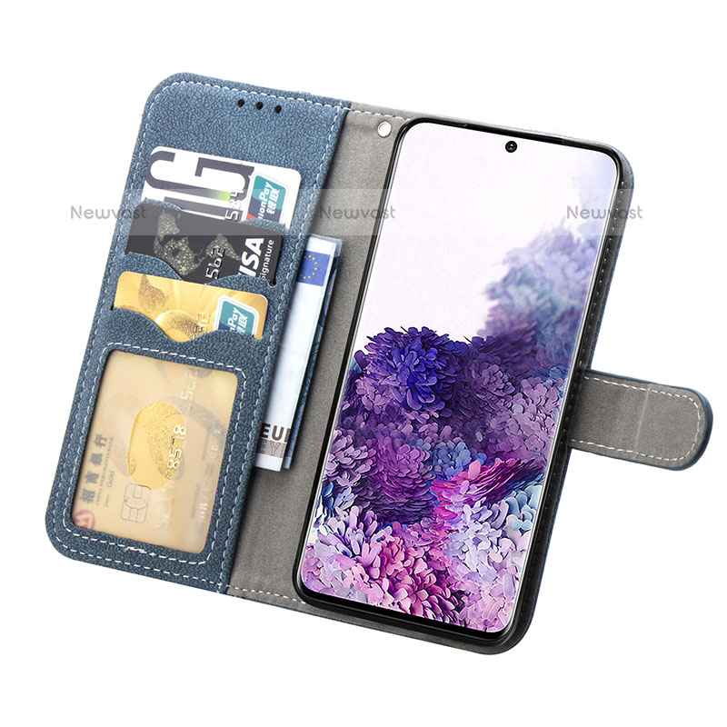 Leather Case Stands Flip Cover Holder S06D for Samsung Galaxy S20 5G