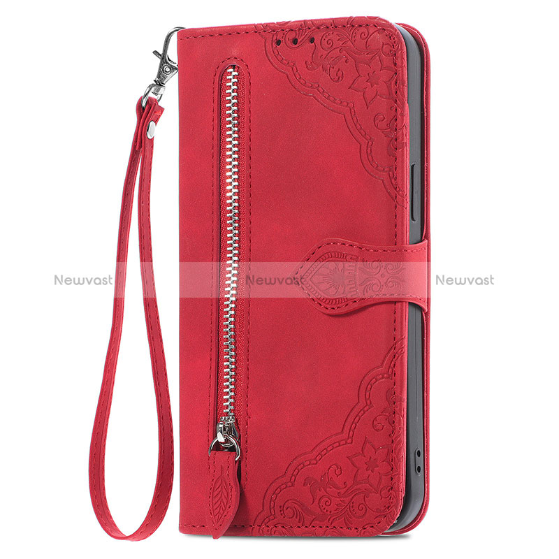 Leather Case Stands Flip Cover Holder S06D for Samsung Galaxy S20 FE 4G