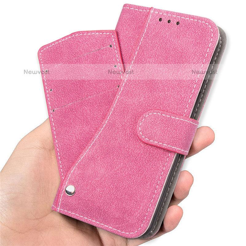 Leather Case Stands Flip Cover Holder S06D for Samsung Galaxy S20 Plus 5G