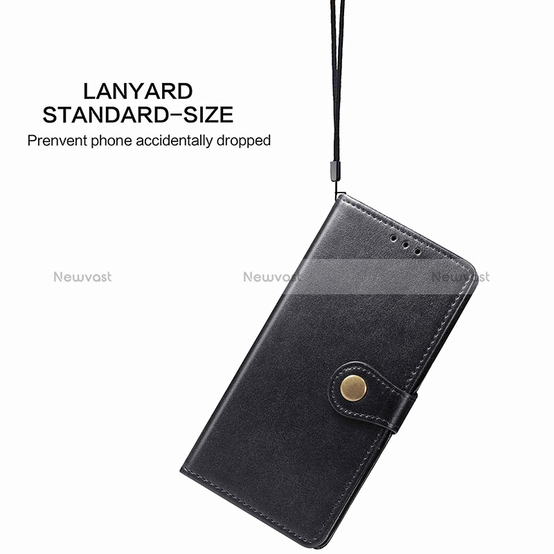 Leather Case Stands Flip Cover Holder S06D for Xiaomi Mi 10i 5G