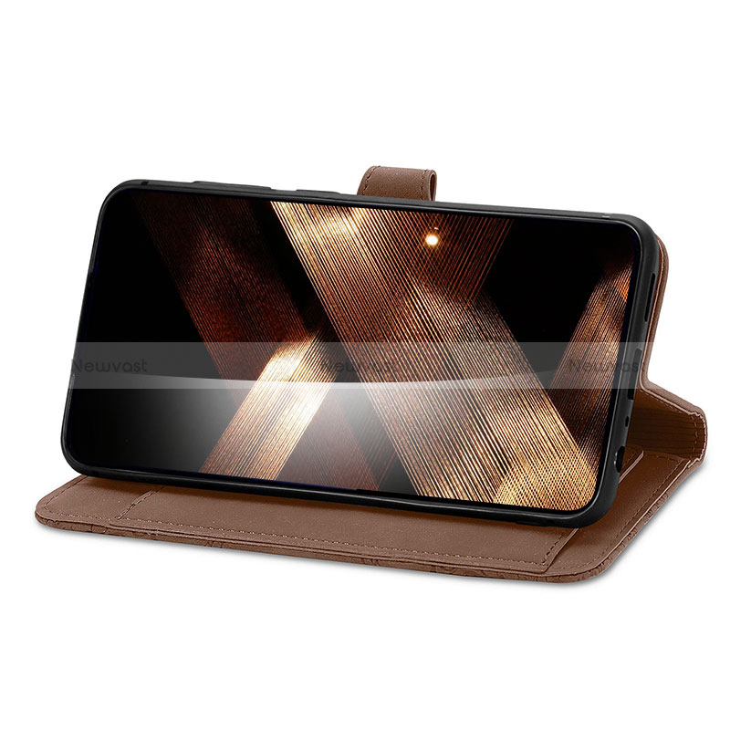 Leather Case Stands Flip Cover Holder S06D for Xiaomi Mi 13T Pro 5G