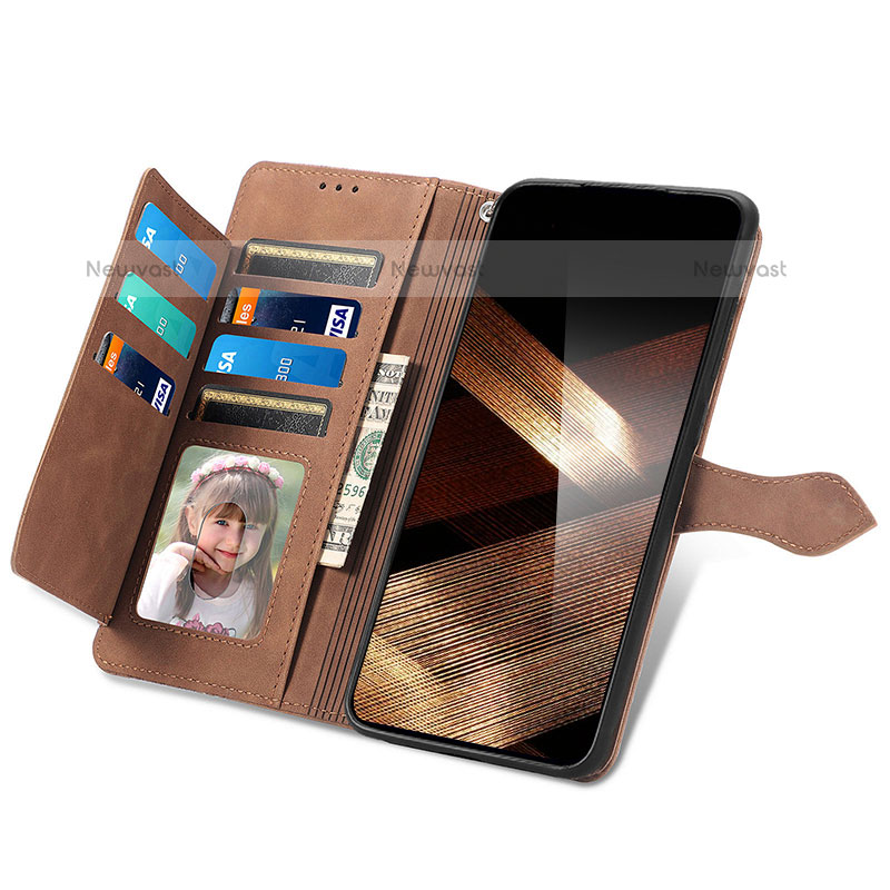 Leather Case Stands Flip Cover Holder S06D for Xiaomi Redmi K60 Ultra 5G