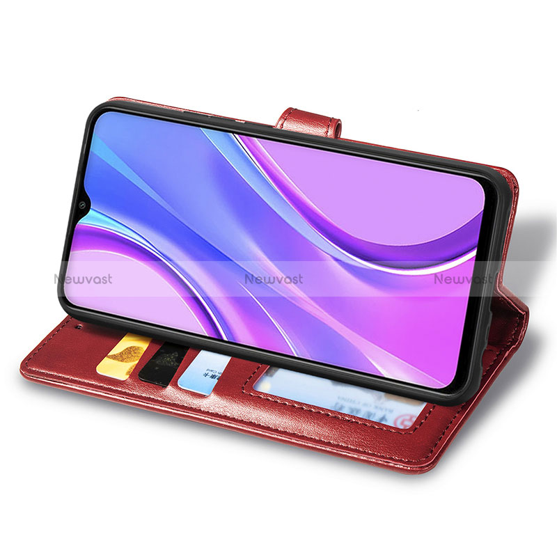 Leather Case Stands Flip Cover Holder S07D for Xiaomi Poco M2