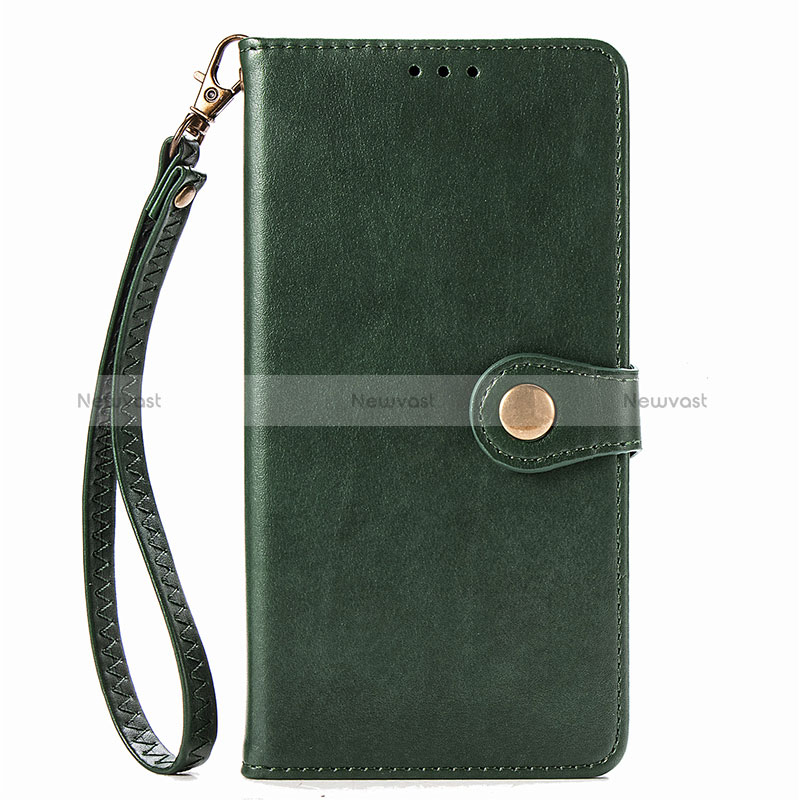 Leather Case Stands Flip Cover Holder S07D for Xiaomi Redmi Note 9