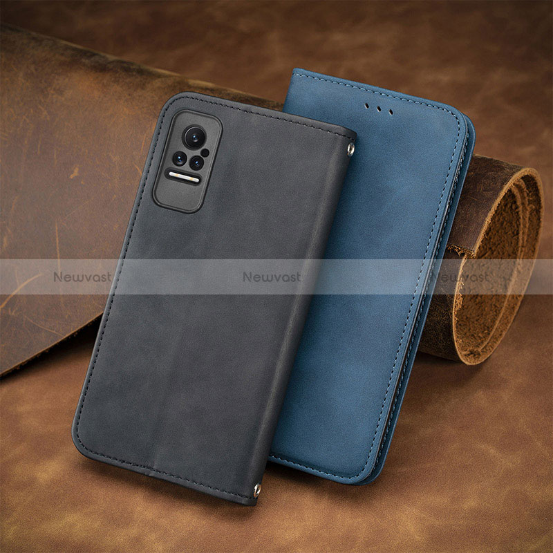 Leather Case Stands Flip Cover Holder S08D for Xiaomi Civi 1S 5G