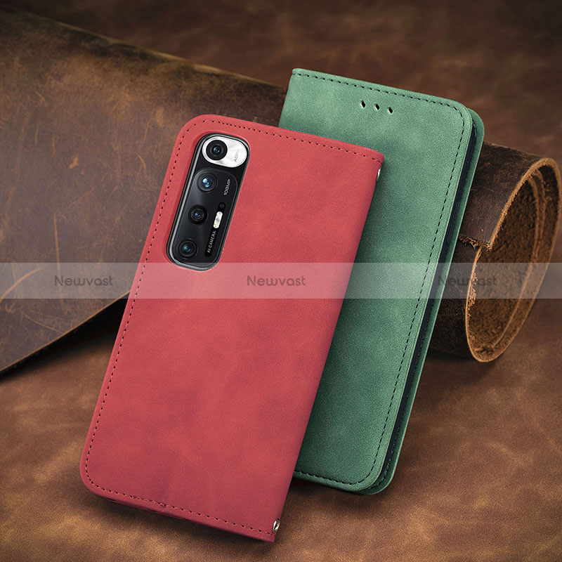 Leather Case Stands Flip Cover Holder S08D for Xiaomi Mi 10S 5G