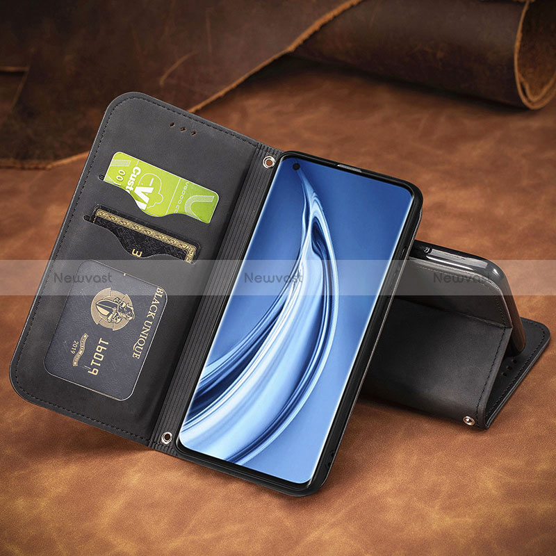 Leather Case Stands Flip Cover Holder S08D for Xiaomi Mi 10S 5G